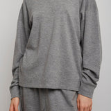 Raveena grey cashmere top