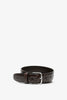 Classic Alligator brown belt