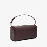 90's burgundy leather bag