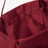 Cecily large red tote bag