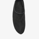 Stellene black suede ballet flats