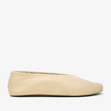 Stella butter shearling ballet flats
