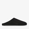 The Row Hudson black mule slides