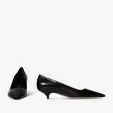 Liisa kitten three black pumps