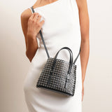 Mina 20 eyelet embellished tote bag