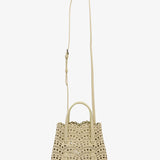 Mina 20 amond green suede tote bag