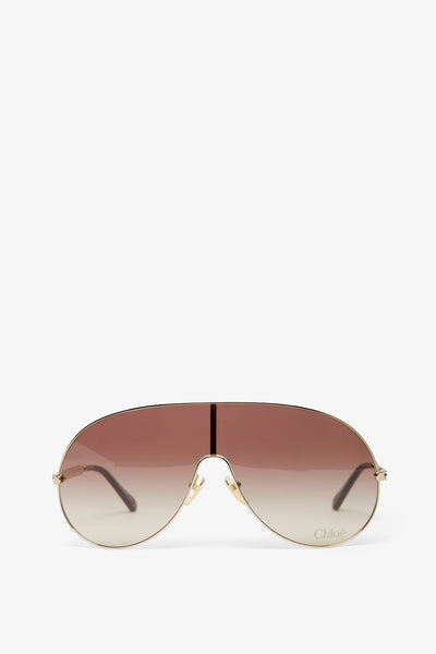Aly brown sunglasses
