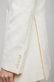 Coconut milkveste double croisure