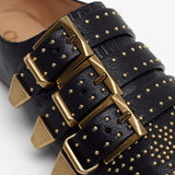 Susan black flats