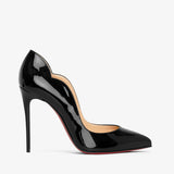 Hot Chick 100 patent black pumps