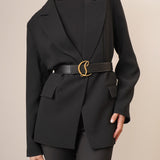 CL Logo Belt black