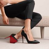 Hot Chick 100 nappa black
