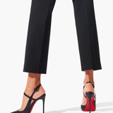 Jenlove 100 black leather pumps