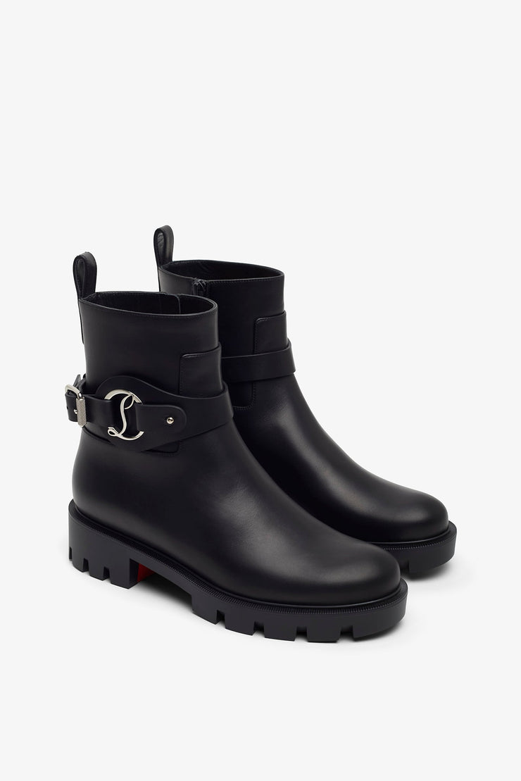 Dianouchette black leather boots