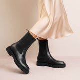 Chelsea leather ankle boots