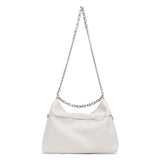 Voyou medium white chain bag