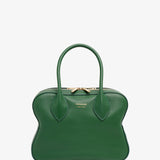 Star small green tote bag