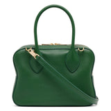 Star small green tote bag