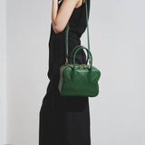 Star small green tote bag