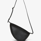 Slouchy banana small black shoulder bag