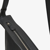 Slouchy banana small black shoulder bag