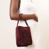Small N/S Park suede tote bag