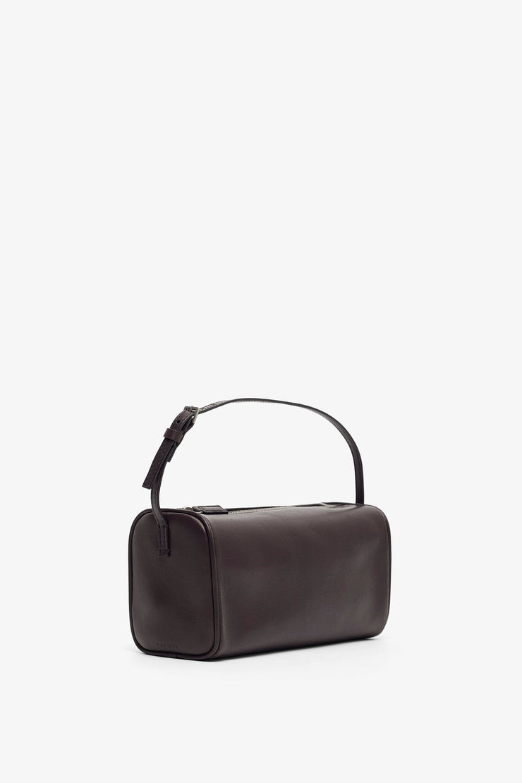 90's dark grey nappa leather bag
