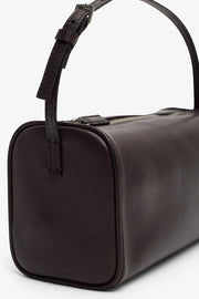 90's dark grey nappa leather bag