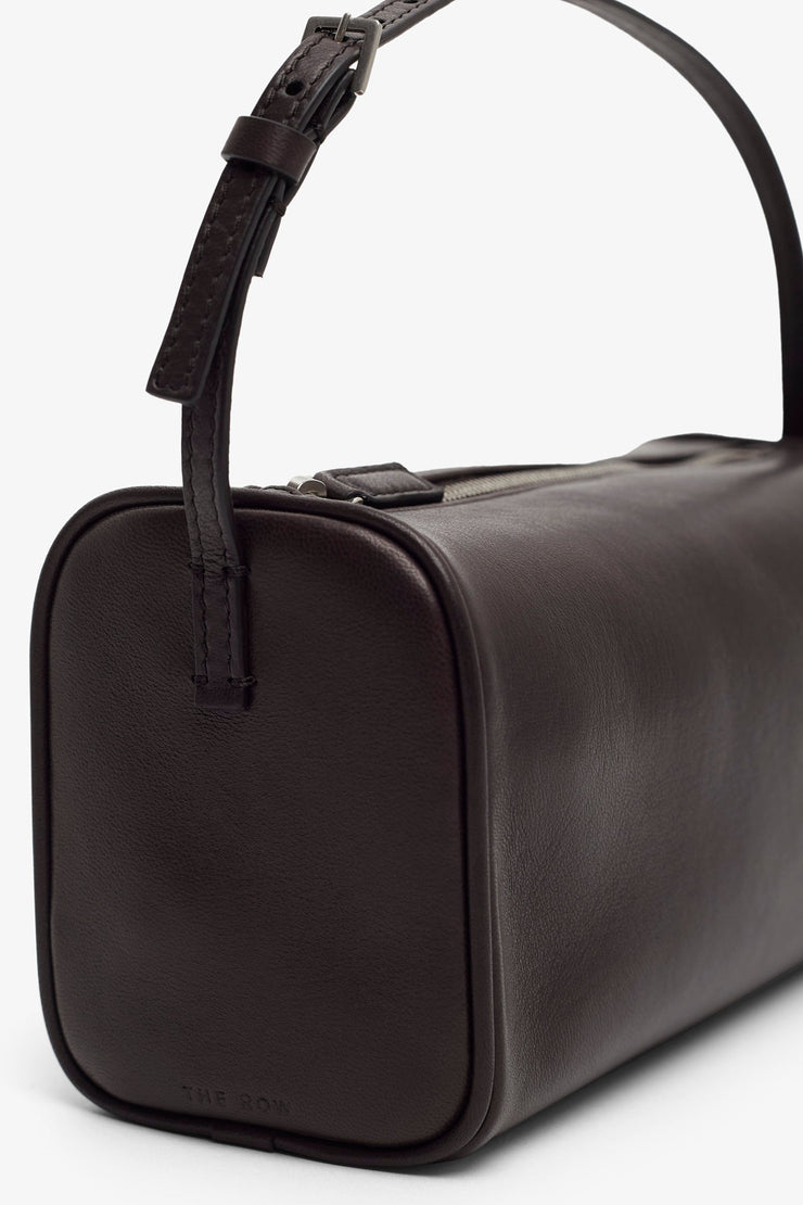 90's dark grey nappa leather bag