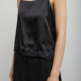 Kilari lace-trimmed silk camisole