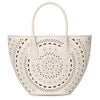 Latifa Mini Flower cream bag