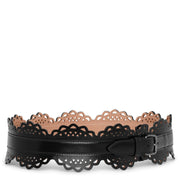 Bustier 60 black corset belt