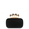 Spider jewelled four ring box clutch