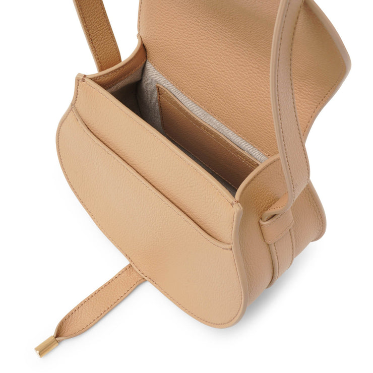 Marcie mini beige crossbody bag