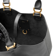 Marcie tote black leather tote bag