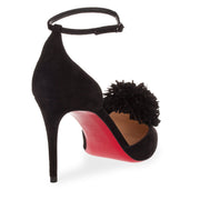 Tsarou 85 black suede pump