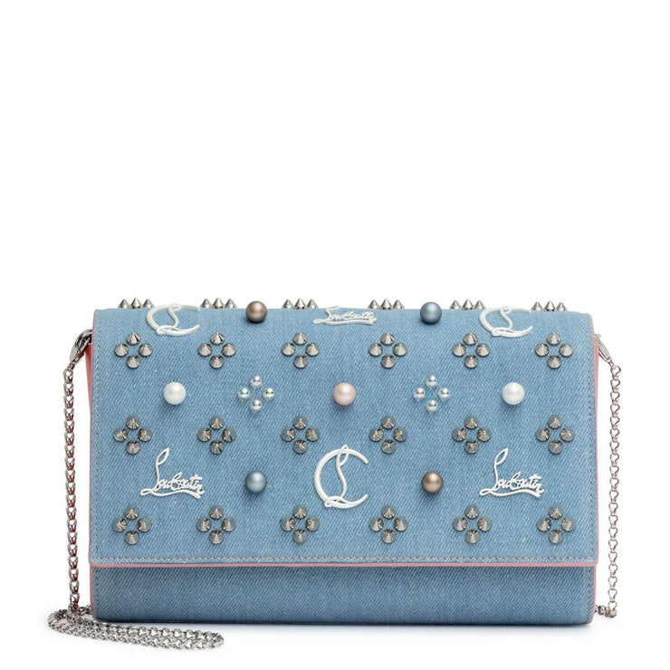 Paloma Loubinthesky denim clutch