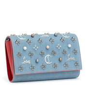 Paloma Loubinthesky denim clutch