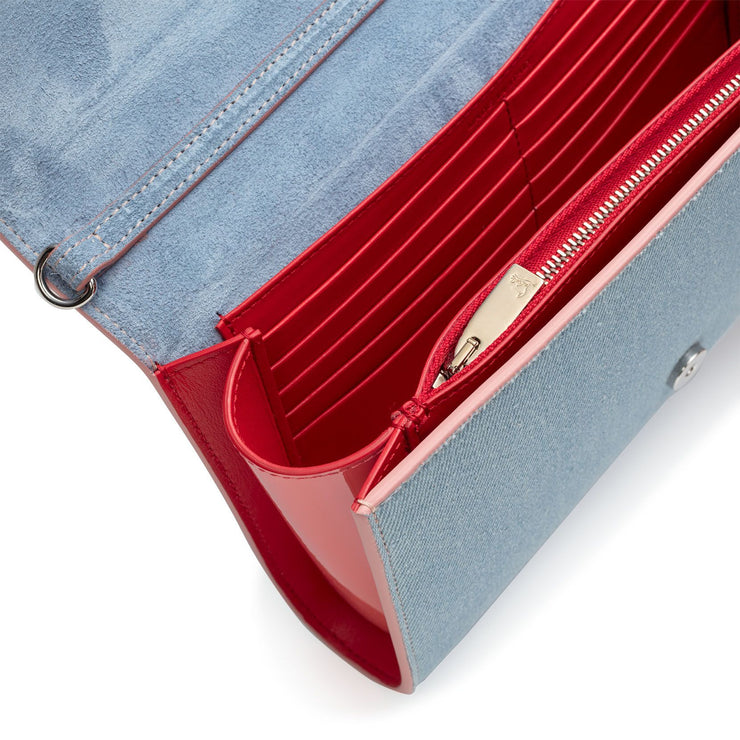 Paloma Loubinthesky denim clutch