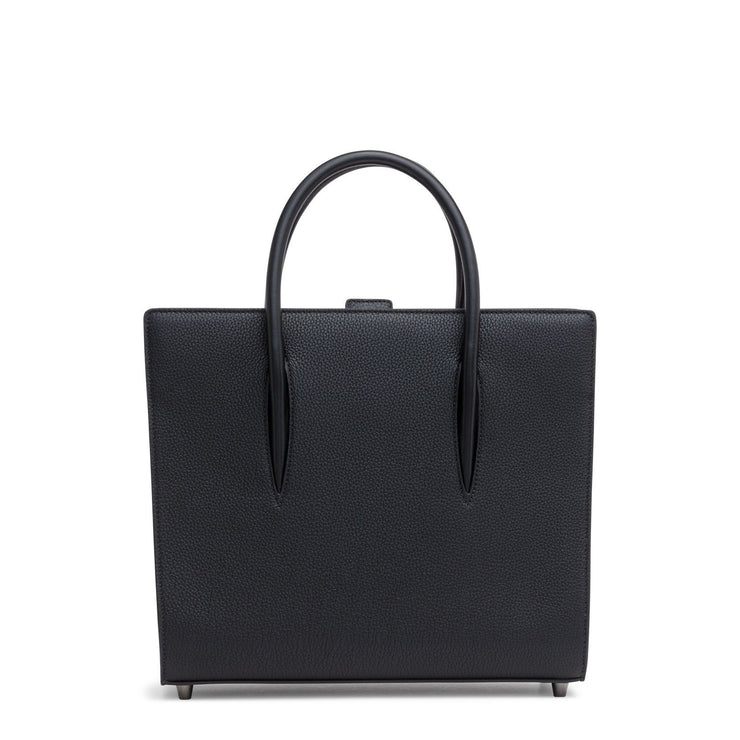 Paloma Black Leather Medium Tote