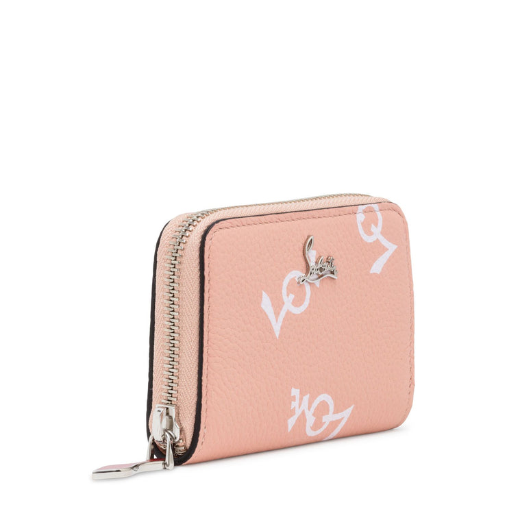 Panettone Crazy Love Light Pink Leather Coin Purse