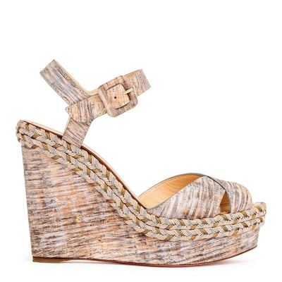 Almeria 120 Liege Savane natural wedges