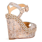 Almeria 120 Liege Savane natural wedges