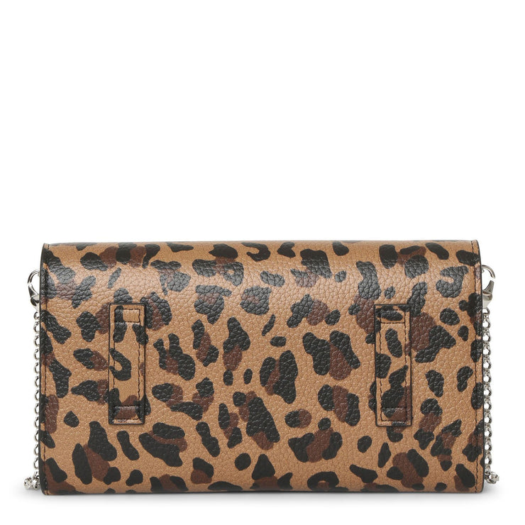 Boudoir leopard printed leather belt bag