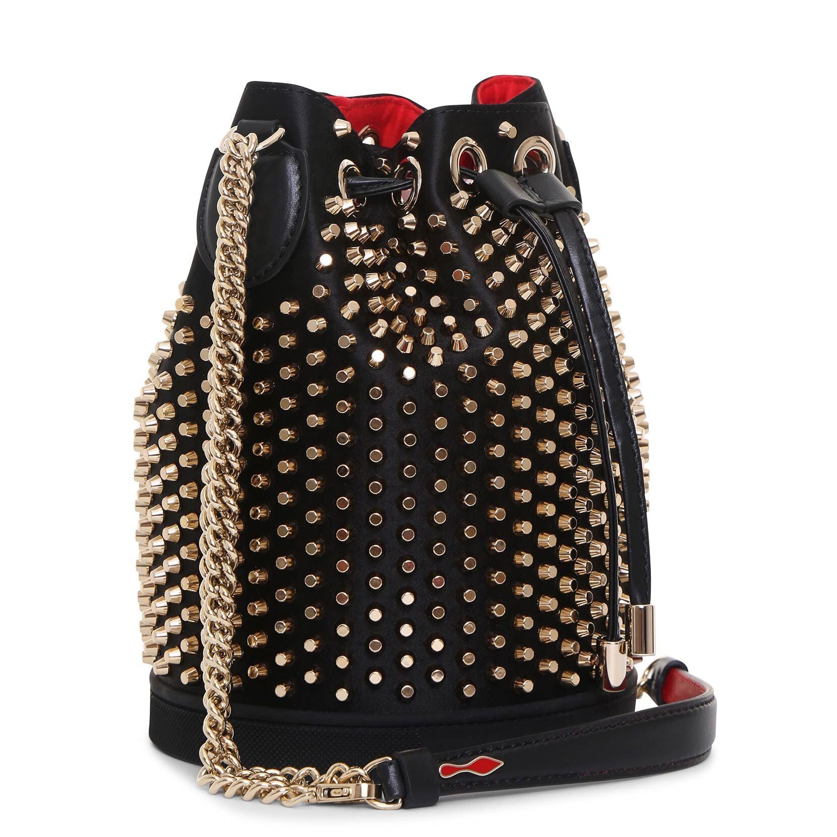 Marie Jane spikes bucket bag