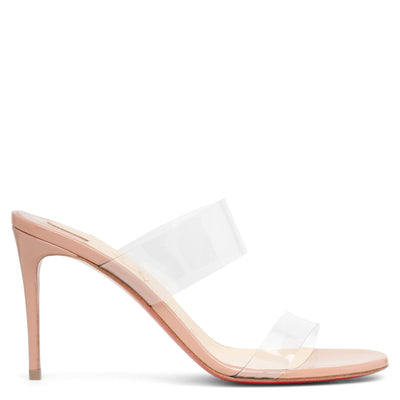 Just Nothing 85 PVC nude sandals