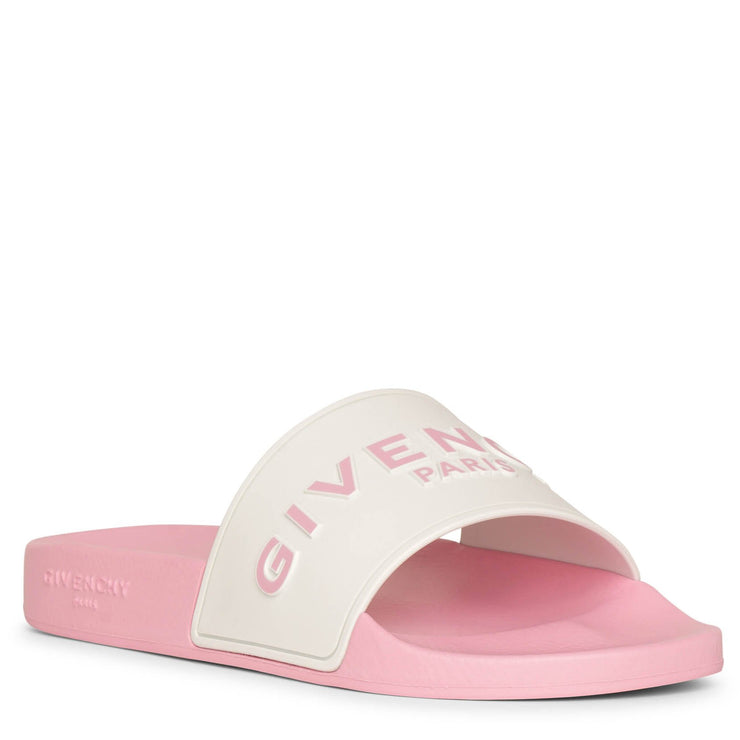 Givenchy Paris candy pink rubber sandals