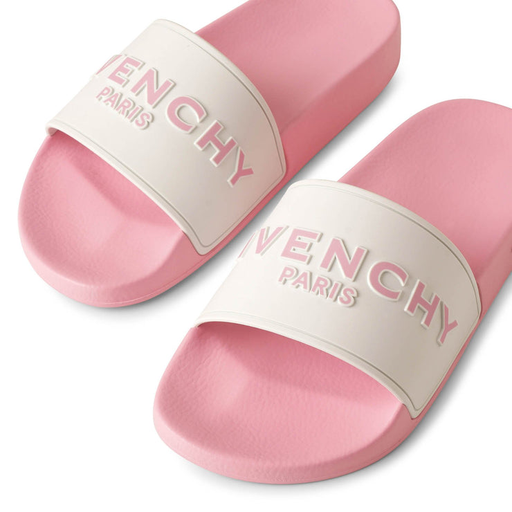 Givenchy Paris candy pink rubber sandals