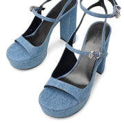 Voyou denim sandals