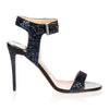 Truce navy glitter sandal